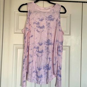 NWOT Hollister Long Sleeve Open shoulder Tee